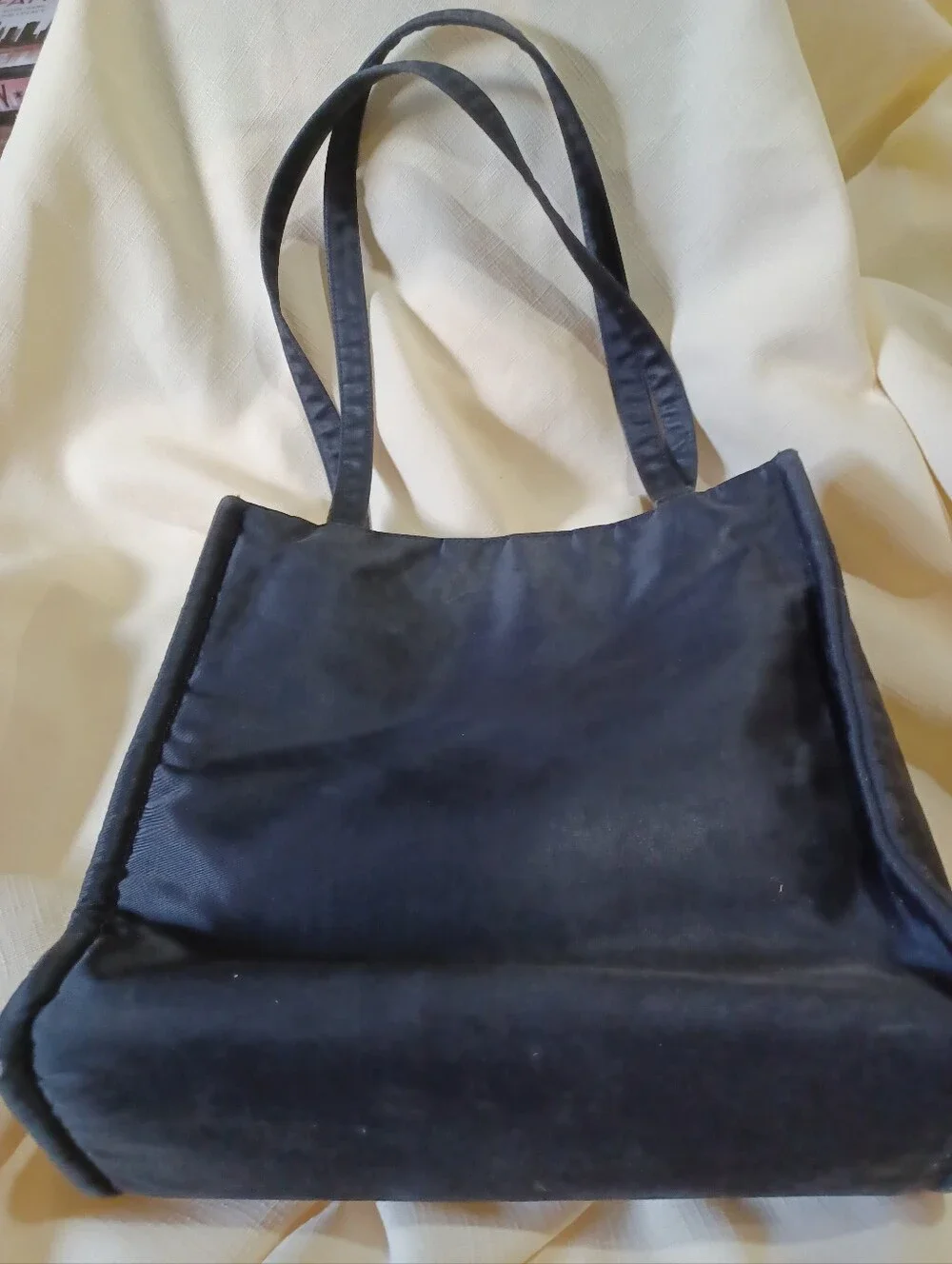 Vintage Kate Spade Sam Nylon Tote Bag in Black